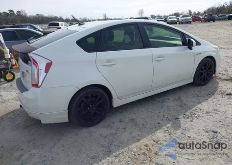 2013 Toyota Prius Three Se из США, поврежденный, VIN JTDKN3DU9D5598106